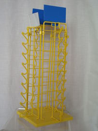 Sunglasses Eyewear Metal Counter Display Stands With Rotated Base