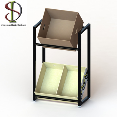 Gemischtwarenladen-justierbarer Fuß-Getränkeausstellungsstand/Gestell L106 X D32 X H85cm